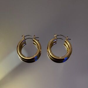 Gold Hoop Earrings